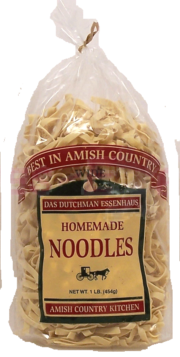 Amish Country Kitchen  wide homemade noodles Full-Size Picture